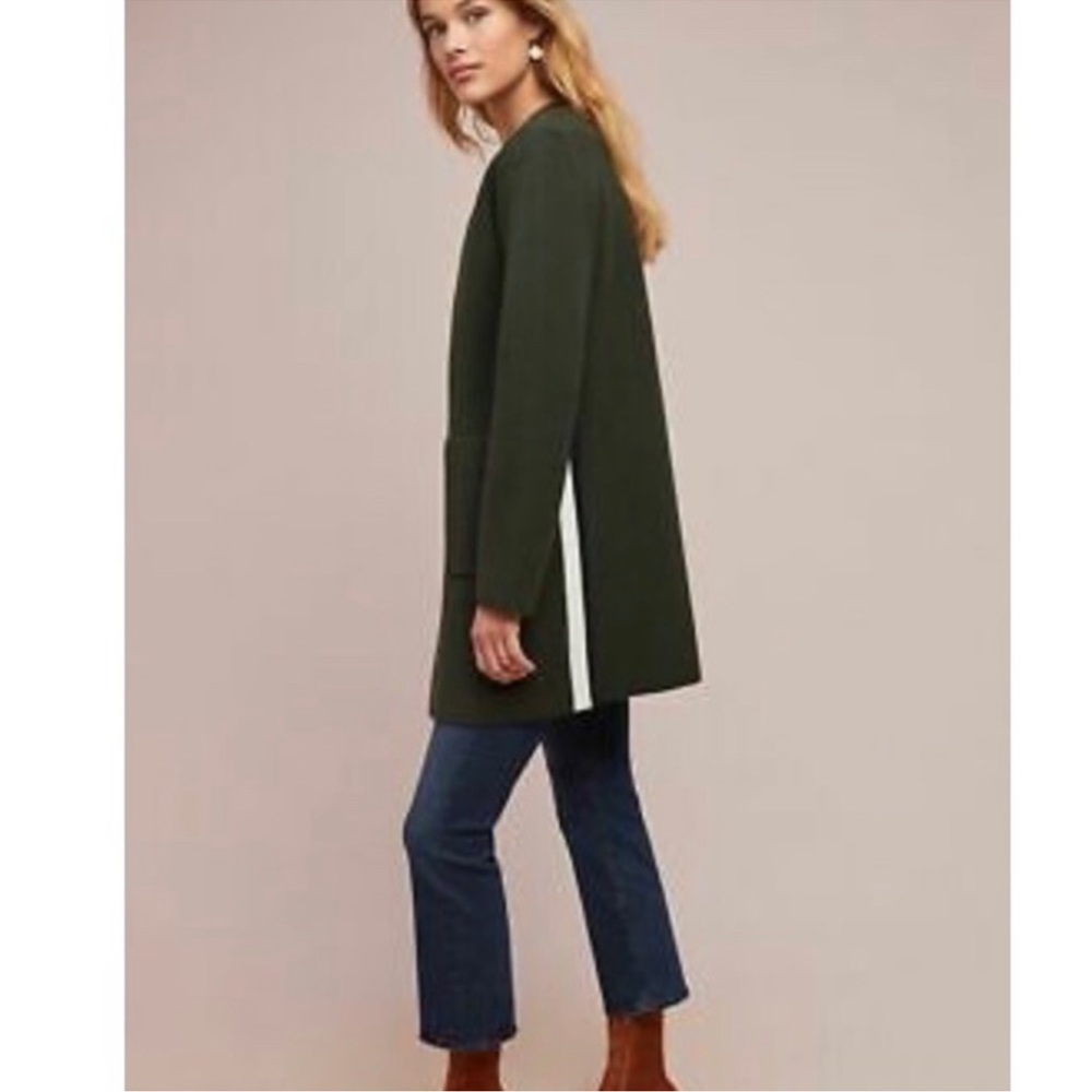 Moth (Anthropologie) evergreen cardigan coat